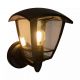 Aplice - Aplica perete exterior IP44 din policarbonat negru Axis H-45cm