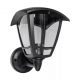 Aplice - Aplica perete exterior IP44 din policarbonat negru Axis H-45cm