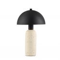 Lampa de masa decorativa VANNIE negru/bej