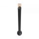 Stalpi - Stalp exterior IP44 din policarbonat negru Broadway H-90cm