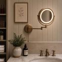 Oglinda baie cu iluminat si brat articulat IP44 Bathroom