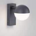 Aplica LED, iluminat exterior 3000K IP54 MAKO antracit