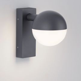 Aplice - Aplica LED, iluminat exterior 3000K IP54 MAKO antracit