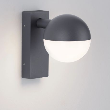 Aplice - Aplica LED, iluminat exterior 3000K IP54 MAKO antracit