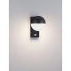 Aplice - Aplica LED cu senzor, iluminat exterior 3000K IP54 MAKO negru