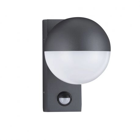 Aplice - Aplica LED cu senzor, iluminat exterior 3000K IP54 MAKO antracit