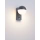 Aplice - Aplica LED cu senzor, iluminat exterior 3000K IP54 MAKO antracit