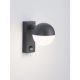 Aplice - Aplica LED cu senzor, iluminat exterior 3000K IP54 MAKO antracit