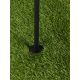 Stalpi - Stalp LED cu tarus, iluminat exterior IP65 MAKO 80cm negru