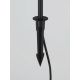 Stalpi - Stalp LED cu tarus, iluminat exterior IP65 MAKO 80cm negru