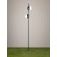 Stalpi - Stalp LED cu tarus, iluminat exterior IP65 MAKO 120cm antracit