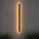 Aplice - Aplica exterior liniara 90cm cu senzor de miscare, IP65 LED Black Line