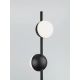 Stalpi - Stalp LED cu tarus, iluminat exterior IP65 MAKO 120cm negru