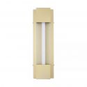 Aplica LED exterior IP44, liniara 40cm, Sacramento auriu mat