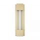 Aplica LED exterior IP44, liniara 40cm, Sacramento auriu mat