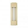 Aplica LED exterior IP44, liniara 40cm, Sacramento auriu mat