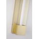 Aplice - Aplica LED exterior IP44, liniara 40cm, Sacramento auriu mat