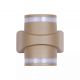 Aplica LED perete exterior IP65 Grip auriu