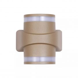 Aplica LED perete exterior IP65 Grip auriu