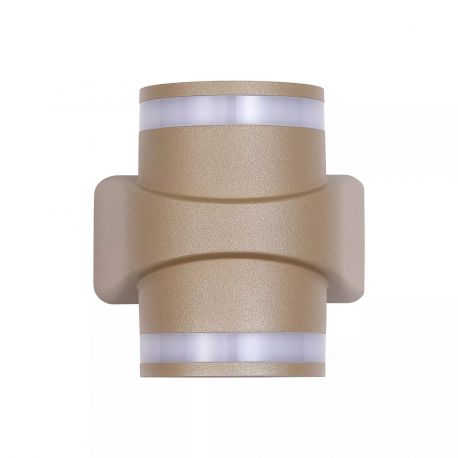 Aplice - Aplica LED perete exterior IP65 Grip auriu