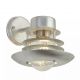 Aplice - Aplica de perete exterior IP44 argintiu galvanizat Galvion