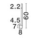 Aplice - Aplica LED, iluminat exterior liniar directionabil IP54 SPINE