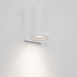Aplice - Aplica de perete exterior iluminat jos IP65 RIBBO alba