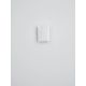 Aplice - Aplica de perete exterior iluminat jos IP65 RIBBO alba
