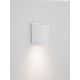 Aplice - Aplica de perete exterior iluminat jos IP65 RIBBO alba