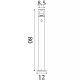 Stalpi - Stalp exterior cu senzor de miscare, IP44 Colorado H-80cm