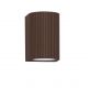 Aplica de perete exterior iluminat jos IP65 RIBBO corten