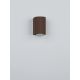 Aplice - Aplica de perete exterior iluminat jos IP65 RIBBO corten