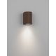 Aplice - Aplica de perete exterior iluminat jos IP65 RIBBO corten