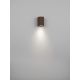 Aplice - Aplica de perete exterior iluminat jos IP65 RIBBO corten