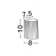 Aplice - Aplica de perete exterior iluminat jos IP65 RIBBO corten
