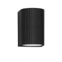 Aplica de perete exterior iluminat jos IP65 RIBBO negru