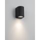 Aplice - Aplica de perete exterior iluminat jos IP65 RIBBO negru