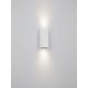 Aplice - Aplica de perete exterior iluminat sus si jos IP65 RIBBO alba