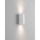 Aplice - Aplica de perete exterior iluminat sus si jos IP65 RIBBO alba