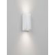 Aplice - Aplica de perete exterior iluminat sus si jos IP65 RIBBO alba