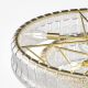Candelabre, Lustre - Lustra suspendata metal auriu, sticla Boulder