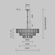 Candelabre, Lustre - Lustra suspendata metal auriu, sticla Boulder