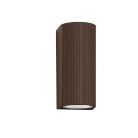 Aplice - Aplica de perete exterior iluminat sus si jos IP65 RIBBO corten