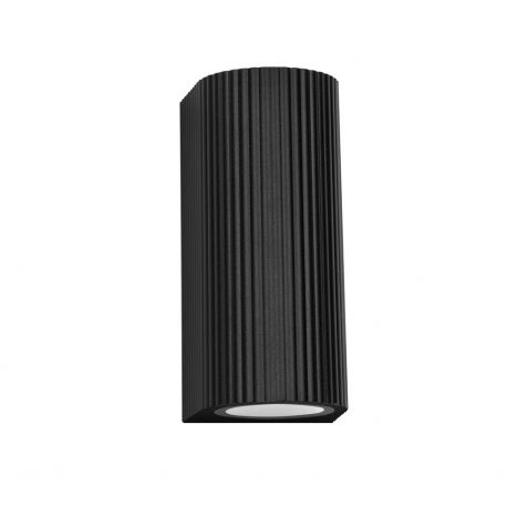 Aplice - Aplica de perete exterior iluminat sus si jos IP65 RIBBO negru