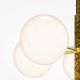 Pendule, Lustre suspendate - Lustra moderna cu 10 surse de lumina, globuri de sticla Orotte