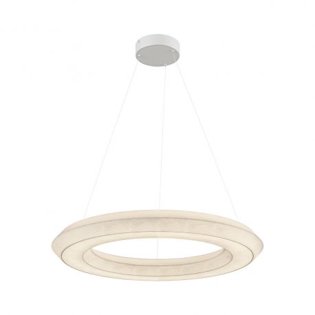 Pendule, Lustre suspendate - Lustra circulara iluminat LED, Seda 2700K 22W