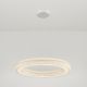 Pendule, Lustre suspendate - Lustra circulara iluminat LED, Seda 2700K 22W