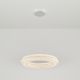 Pendule, Lustre suspendate - Lustra circulara iluminat LED, Seda 2700K 18W