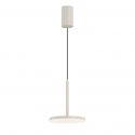 Lustra/Pendul LED iluminat design tehnic Plato D-18,5cm bej
