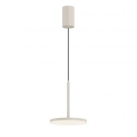Lustra/Pendul LED iluminat design tehnic Plato D-18,5cm bej